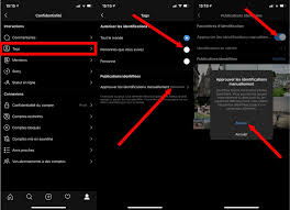 comment identifier une personne sur Instagram story